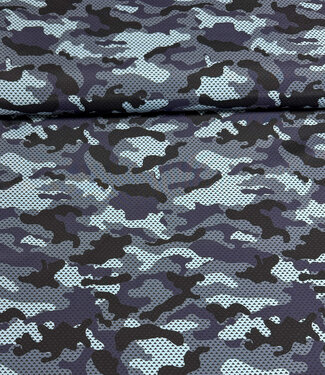 Madeline quick dry swimwear - camouflage navy blue