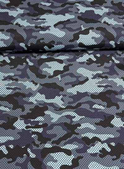 Madeline quick dry swimwear - camouflage navy blue