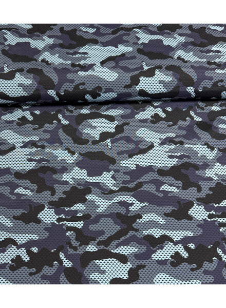 Madeline quick dry swimwear - camouflage navy blue