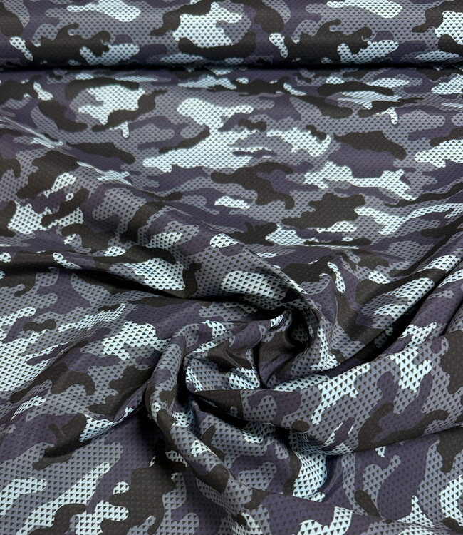 Madeline quick dry swimwear - camouflage marineblauw