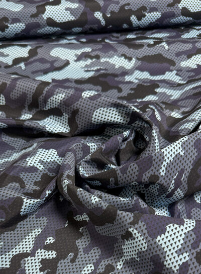 Madeline quick dry swimwear - camouflage marineblauw