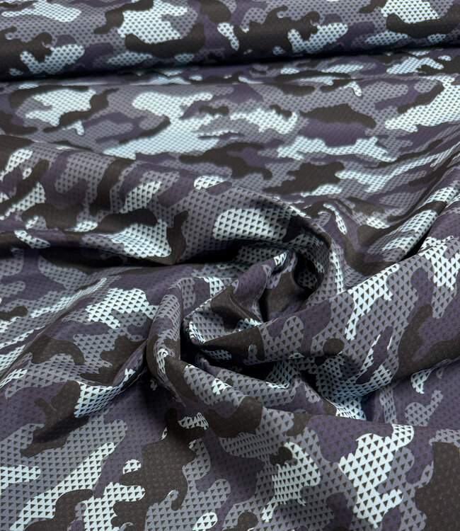 Madeline quick dry swimwear - camouflage marineblauw