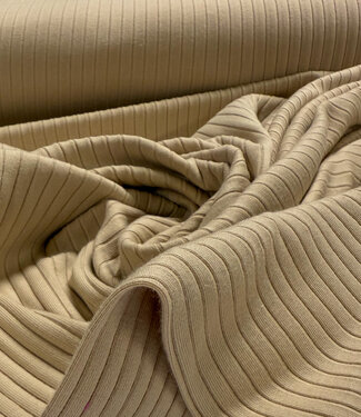 Madeline beautiful ribbed knit - sand