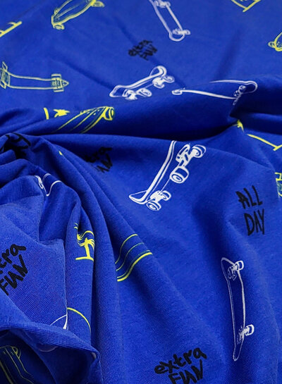 Madeline extra fun skating - jersey - cobalt blue