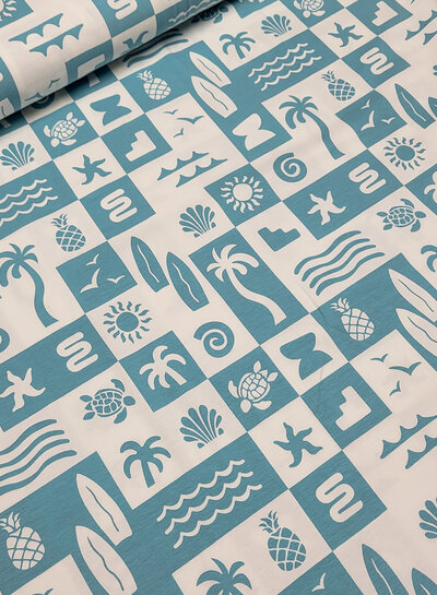 Madeline fun in the ocean blocks - jersey