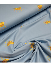 Madeline Sunset - tricot - zacht blauw