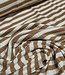 camel stripes - ribbed knit