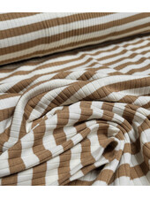 camel streepjes - ribtricot