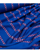 puntos cobalt and red - viscose