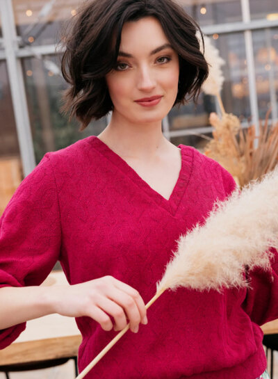 Charlie truitje met V-hals zondag 16/11/2025