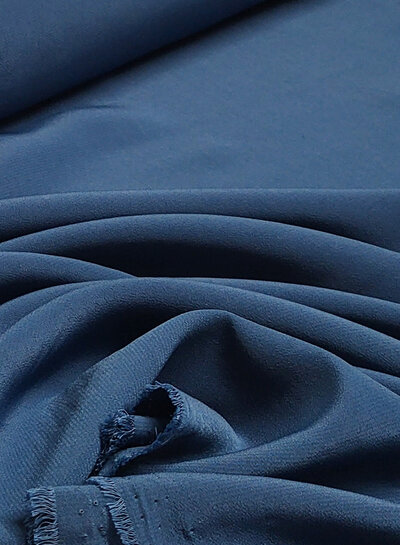 crepe petrol - deadstock - very nice quality