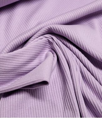 lilac - soft ribbed knit