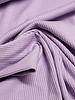 lila - zachte ribtricot
