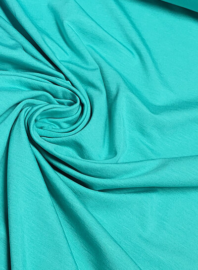 Madeline muntgroen - bamboe jersey