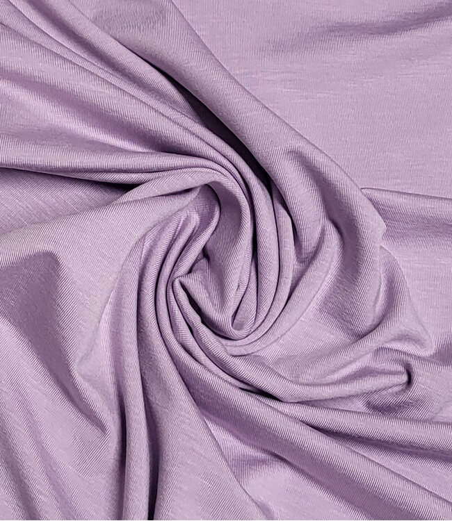 Madeline lila - bamboe jersey