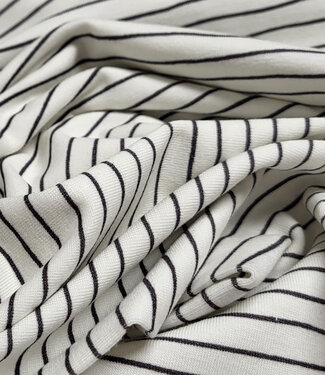 off-white with anthracite lines - jersey