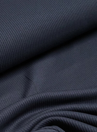 marine - zachte ribtricot