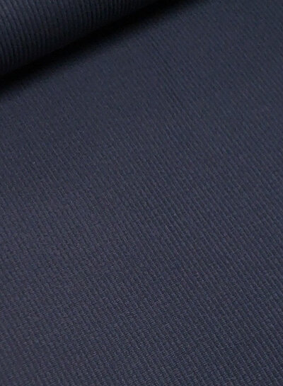 navy - soft ribbed knit