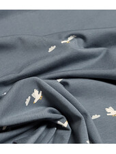 birds indigo - jersey
