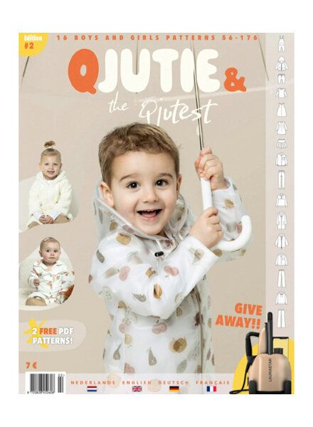 Qjutie the qjutest Qjutie & the Qjutest - sewing magazine - edition 2