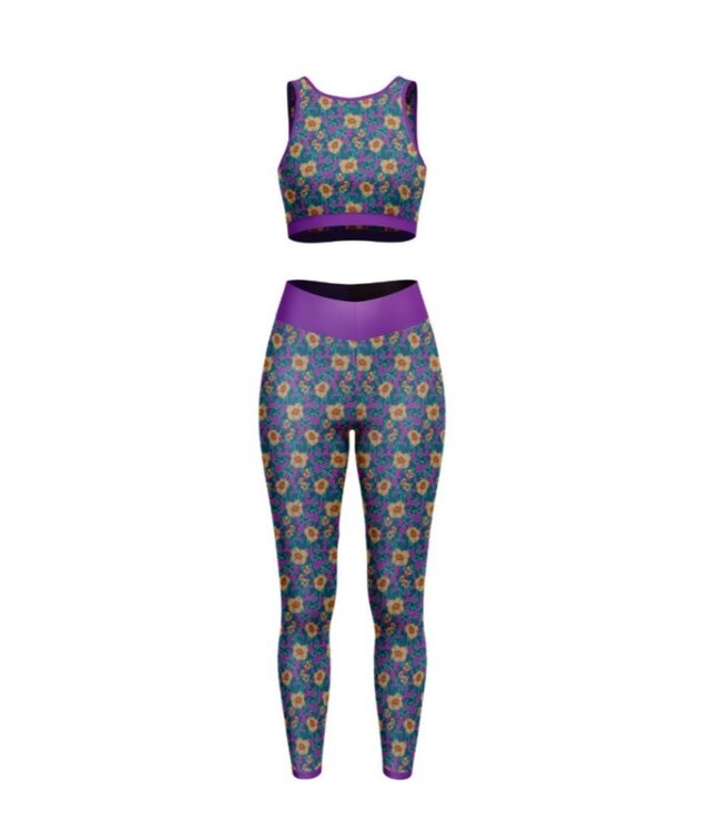 Madeline flowergarden - swimwear - lycra - UV bestendig factor 40+