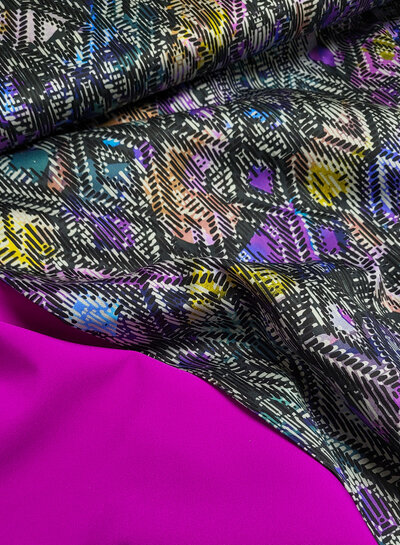 psychedelic - fine poplin cotton