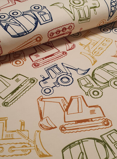 Madeline tools - nude French terry