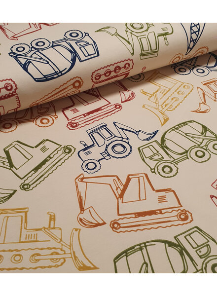 Madeline werktuigen - nude  french terry