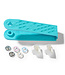 Prym drukknopen 8 mm blauw, roze, wit - 21 stuks - Prym