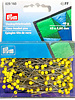 Prym gele glaskopspeldjes - 43 mm lengte 0,60mm diameter (40 g)