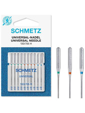 Schmetz universeel naalden assortiment 70-80-90 (10 stuks)