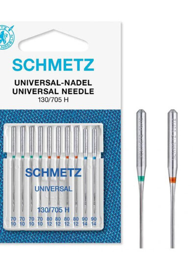 Schmetz universal needle assortment 70-80-90 (10 pieces)