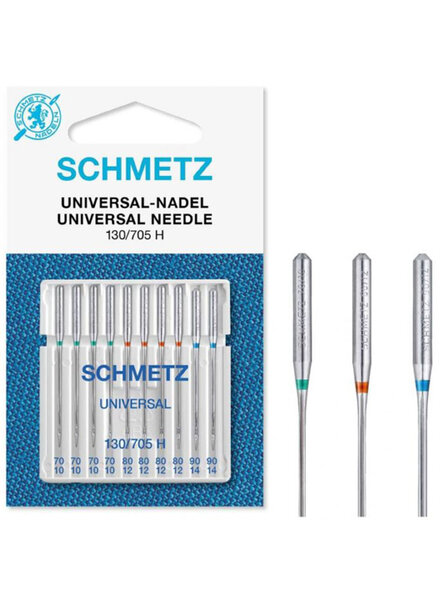 Schmetz universal needle assortment 70-80-90 (10 pieces)
