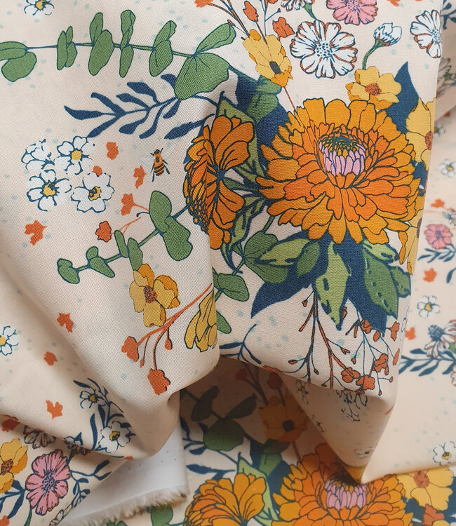 ART GALLERY FABRICS Heartfelt Reflection - Marigold