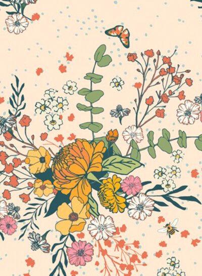 ART GALLERY FABRICS Heartfelt Reflection - Marigold