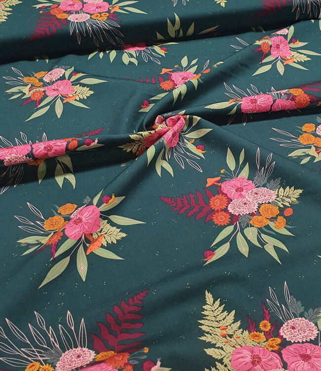 ART GALLERY FABRICS Moon forest echoes - Bohemia