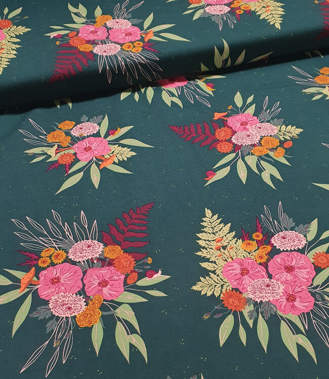 ART GALLERY FABRICS Moon forest echoes - Bohemia