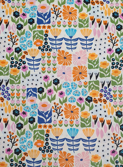 ART GALLERY FABRICS Petal patchwork - Modernista