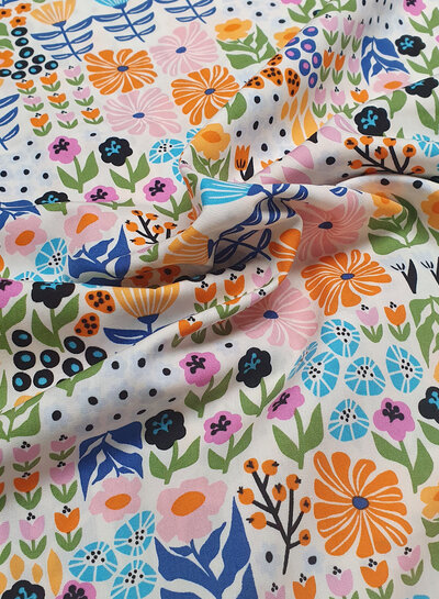 ART GALLERY FABRICS Petal patchwork - Modernista