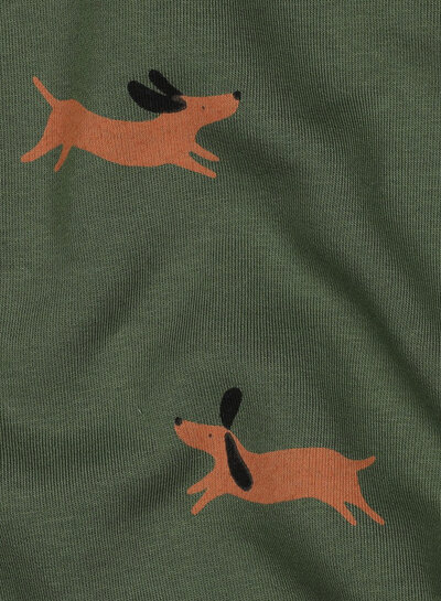 honden - donkergroen - dikke jogging