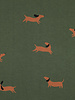 dogs - dark green - thick jogging