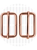 ZipperZoo schuifgesp basic 32 mm - rosé gold - verpakt per 2