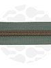 ZipperZoo sage green - spiraalrits 1 met #5