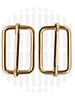 ZipperZoo Slide buckle 32 mm - gold - packed per 2