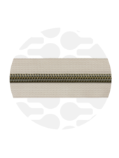 ZipperZoo Off-White - spiral zipper 1 meter #5 bronze