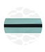 ZipperZoo Mint Zipper tape nr.5 with Nylon coil black spiraalrits