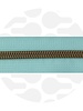 ZipperZoo mint - spiraalrits 1 meter #5 brons