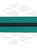 ZipperZoo Nordic Teal - spiral zipper 1 meter #5 gun metal