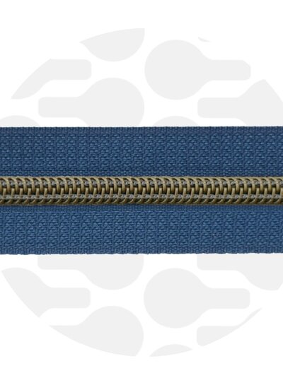 ZipperZoo Stormy Blue - spiral zipper 1 meter #5