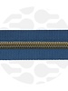 ZipperZoo stormy blue - spiraalrits 1 meter  #5